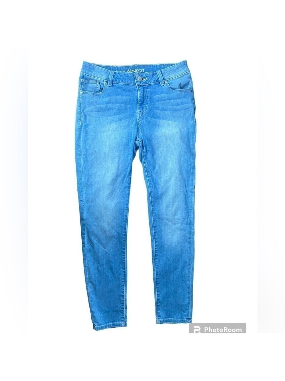 Westport Blue Skinny Ankle Jeans Size 6